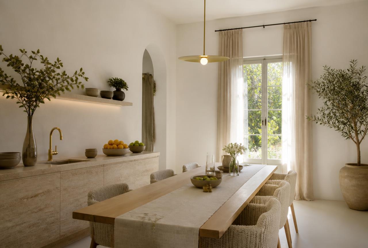 The kitchen counter